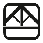 Pictogramme ossature bois, RLCM, votre menuisier et charpentier à La Copechagnière