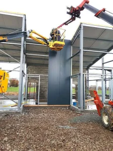 Réalisation bâtiment industriel et agricol, RLCM, votre menuisier et charpentier à La Copechagnière