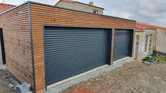 Réalisation ossature bois, RLCM, votre menuisier et charpentier à La Copechagnière